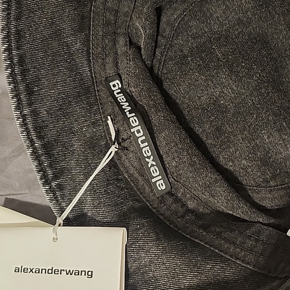 Alexander Wang Crystal Denim Bucket hat - Picture 4 of 7